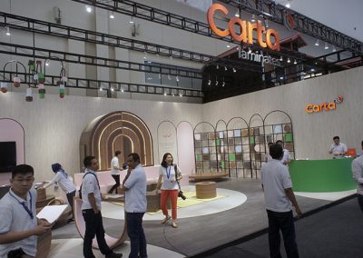 Carta's Booth at IndoBuildTech Expo 2019
