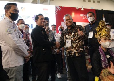 Activities at Seminar Room of IndoBuildTech Expo 2022