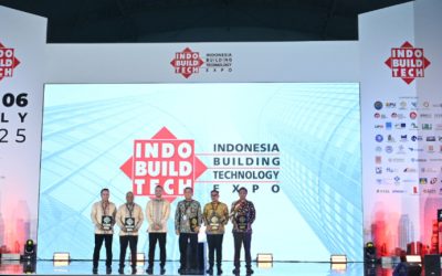IndoBuildTech Expo Part 1 – 2025 Resmi Dibuka, Dukung Akselerasi Pembangunan Infrastruktur dan Bangunan Melalui Interaksi dan Sinergi Bisnis Sektor Building Material, Arsitektur dan Interior