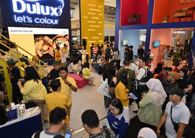 Crowd visitor at IndoBuildTech Expo 2025
