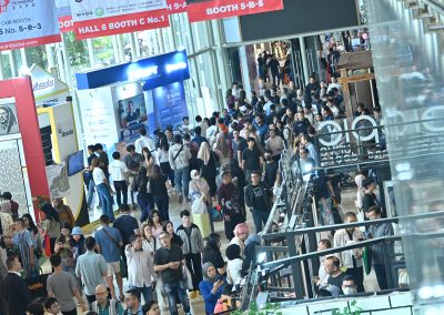 Crowd visitor at IndoBuildTech Expo 2025