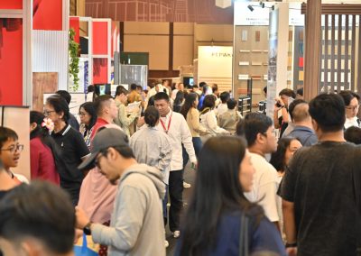 Crowd visitor at IndoBuildTech Expo 2026